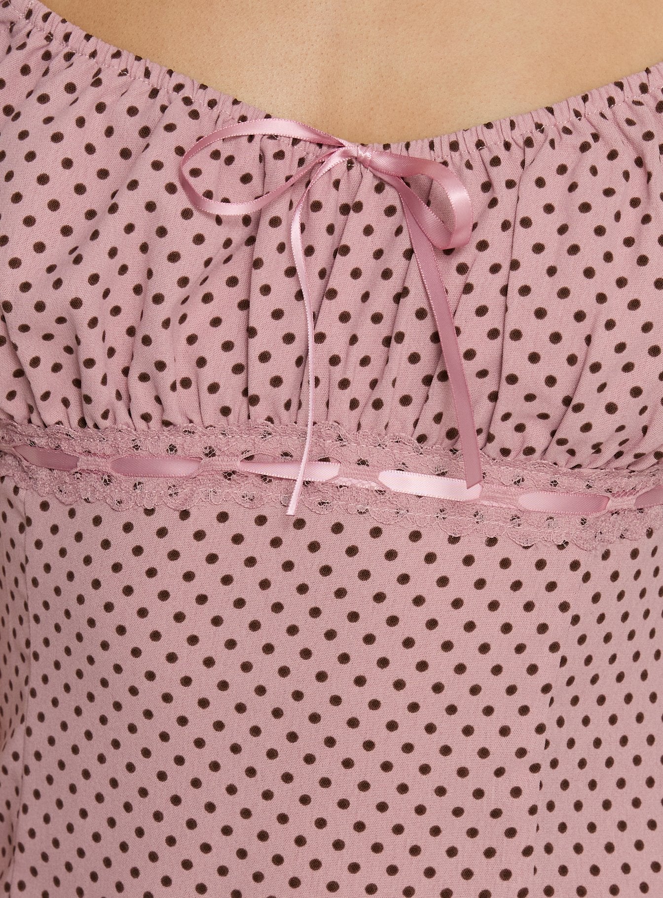 Garconne Top Pink Polka