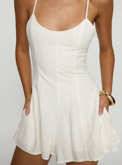 Dorothee Flowy Playsuit Cream