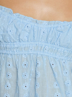 Summerfield Top Soft Blue