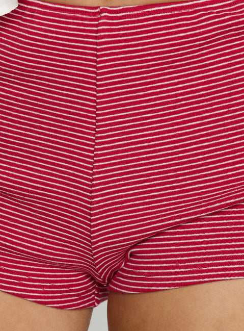 Minney Shorts Red Stripe