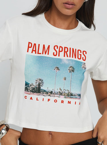 Destination Of Choice Graphic Top White