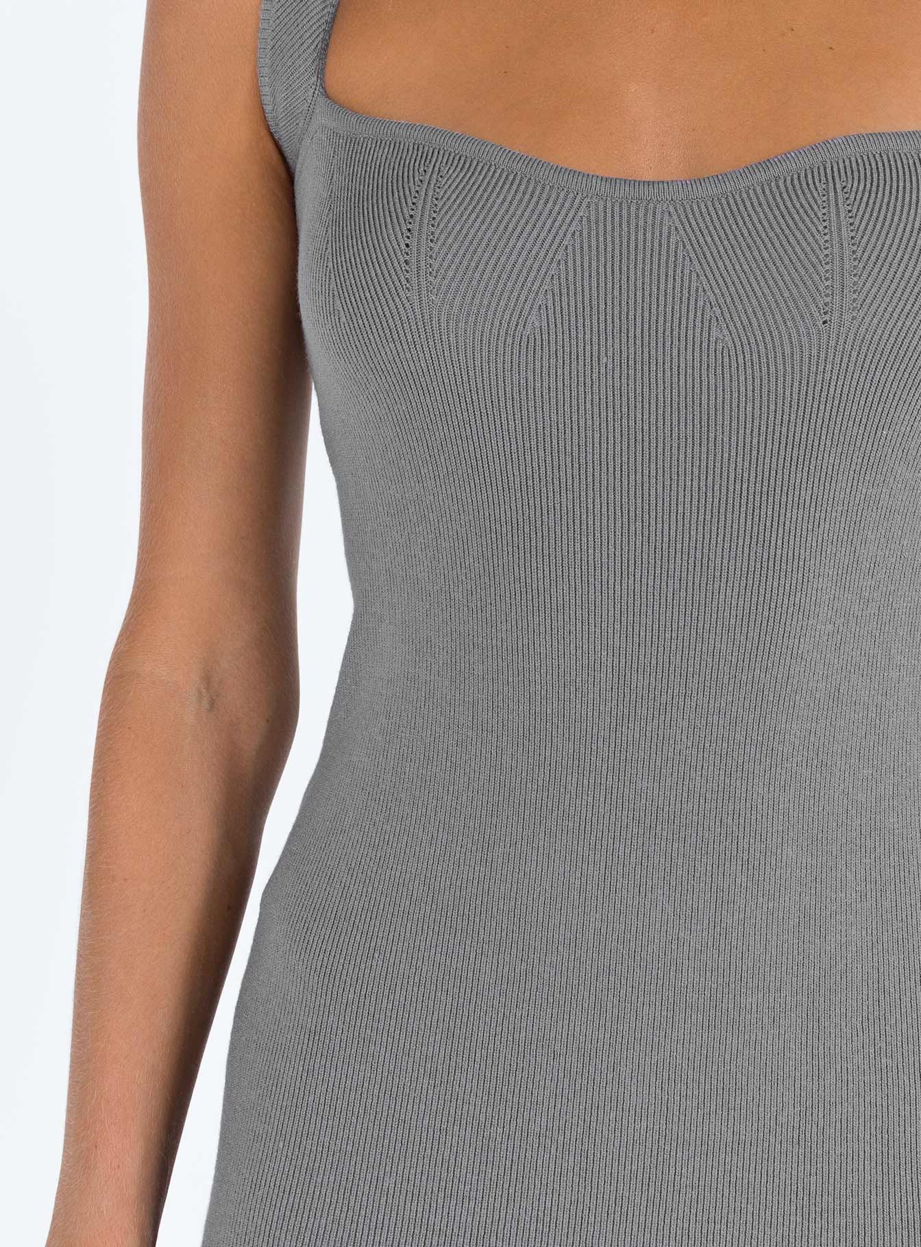 product Princess Polly High Neck High Neck  Lehna Mini Dress Grey