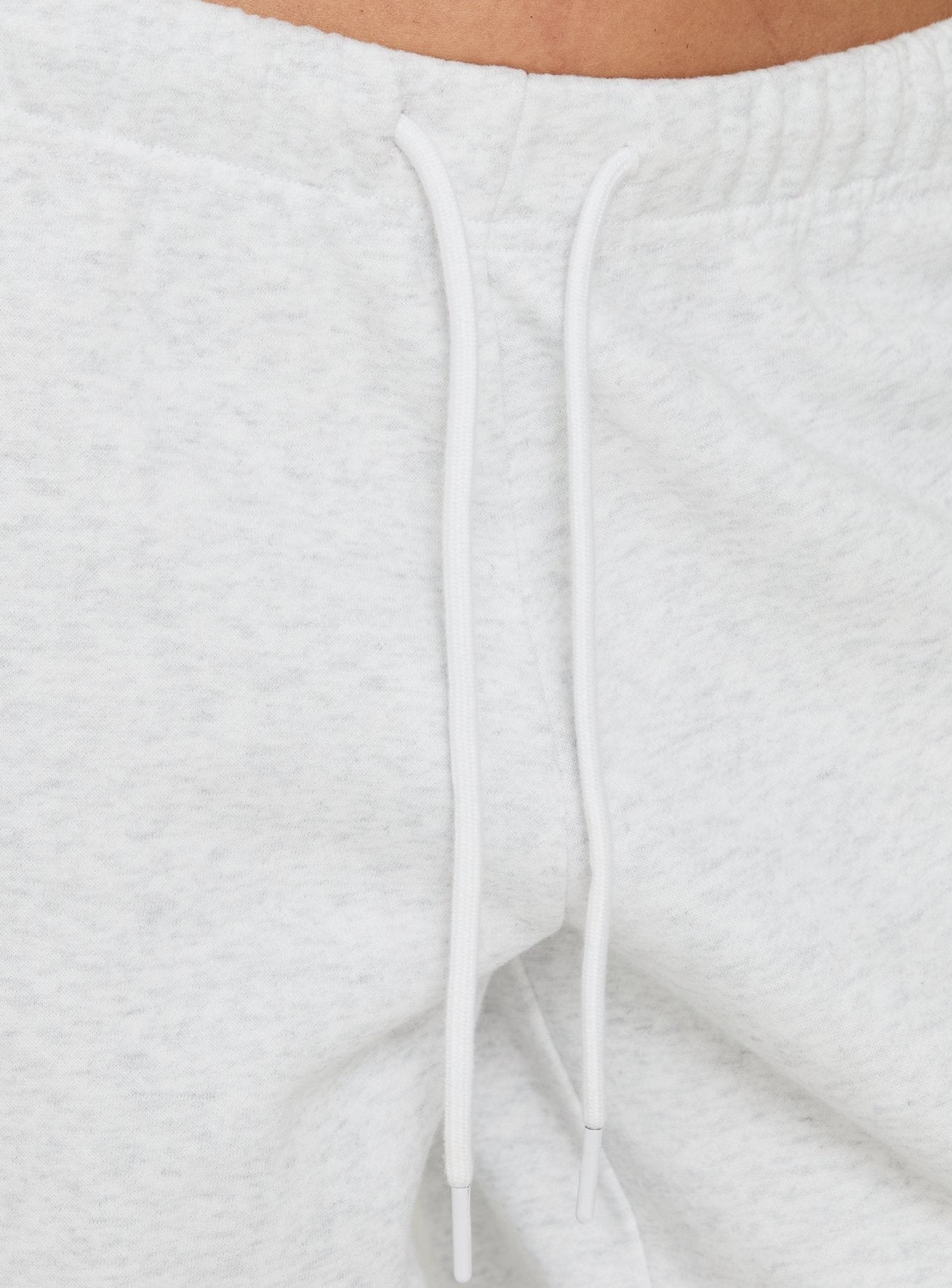 Kennah Wide Leg Sweat Pants Grey Marle