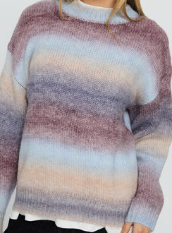 Galaxy Glow Knit Sweater Multi