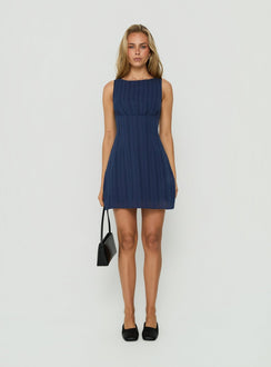 Sweet Somethings Mini Dress Navy