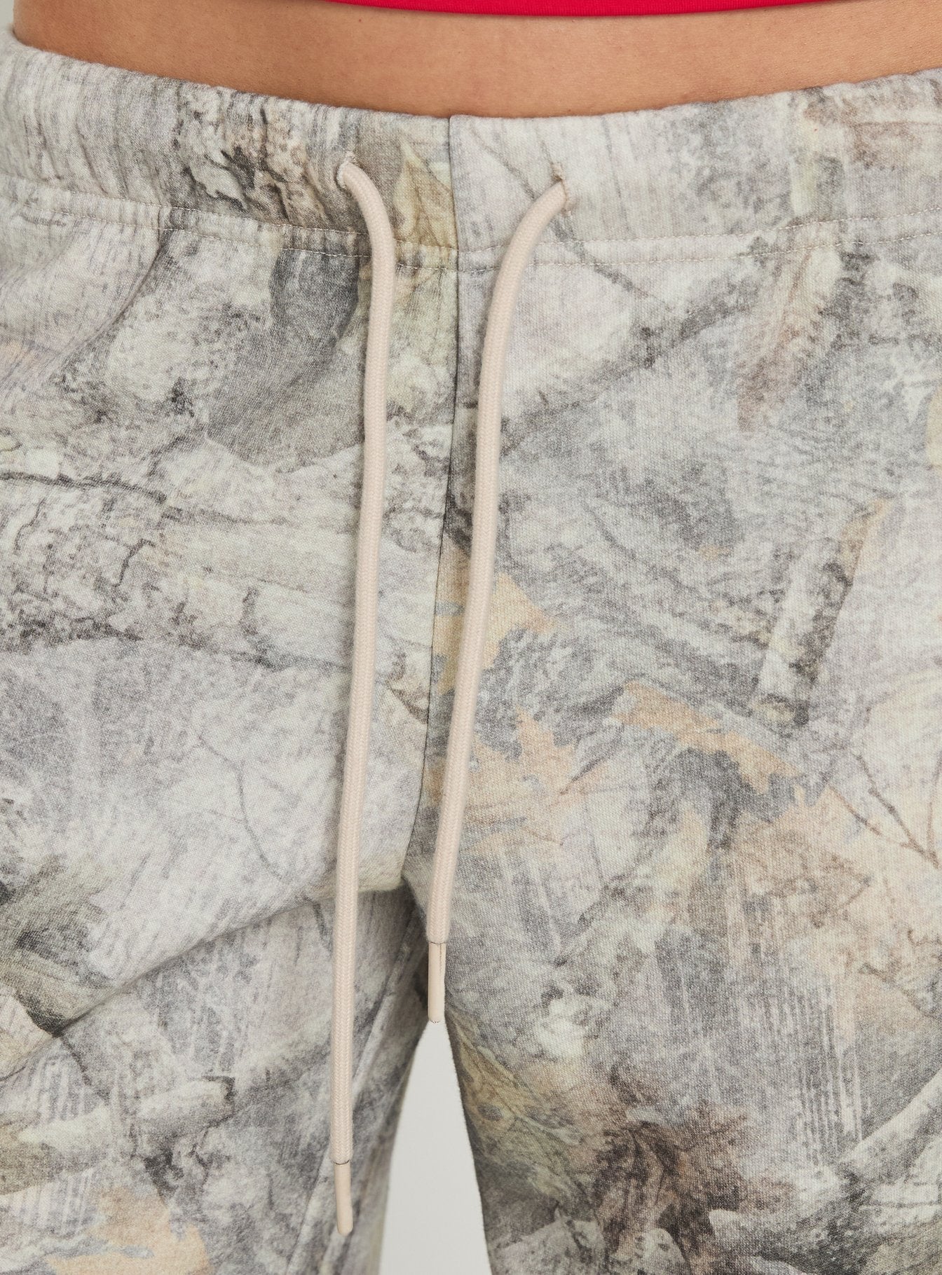 Kennah Wide Leg Sweat Pants Camo