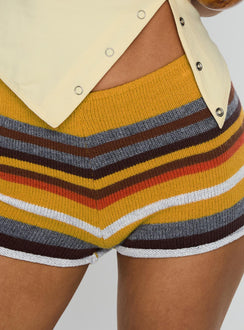 Nikaya Shorts Multi Stripe