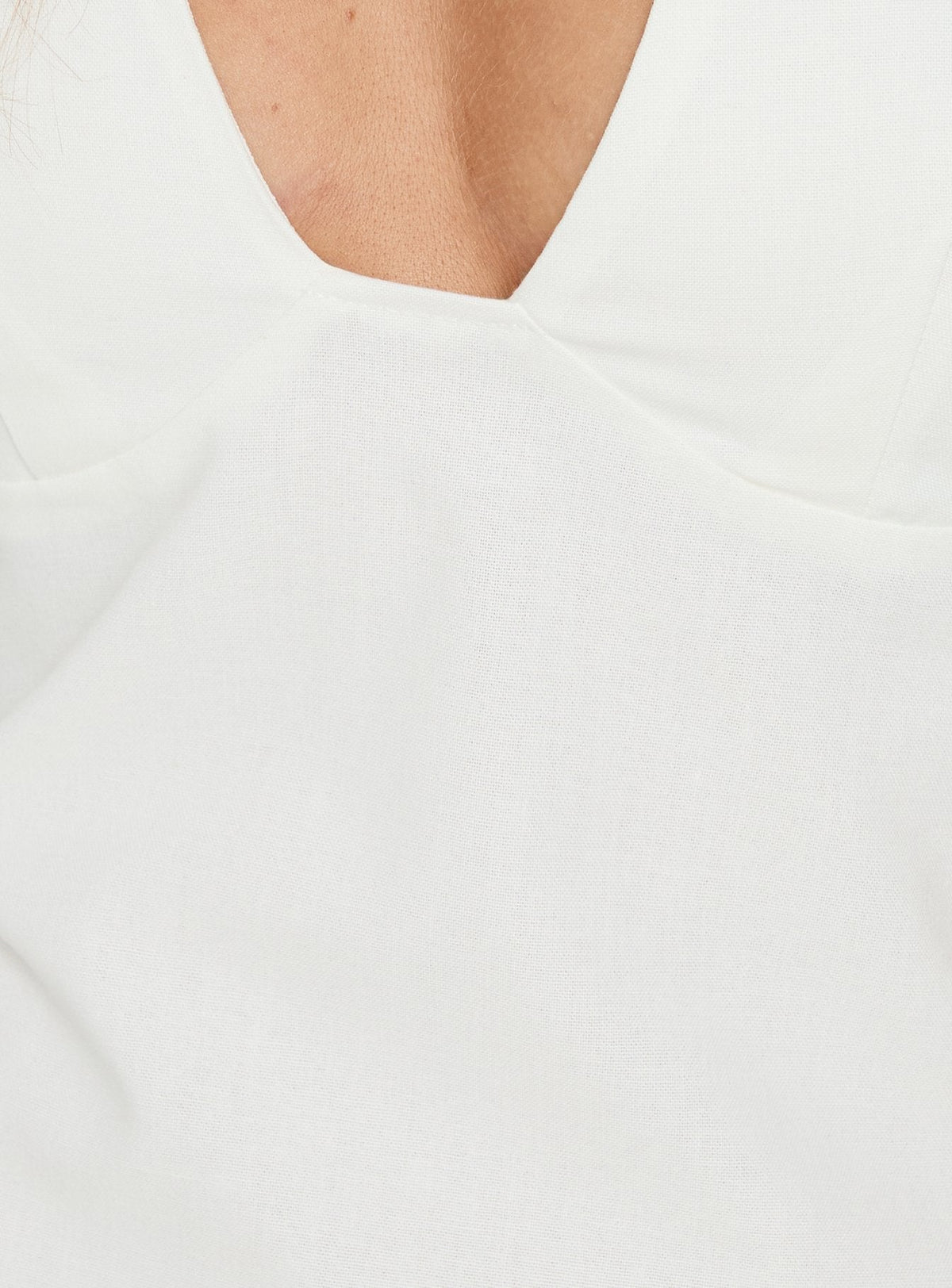 Eyes For You Halter Top White
