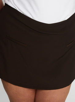 Anette Skort Chocolate Curve