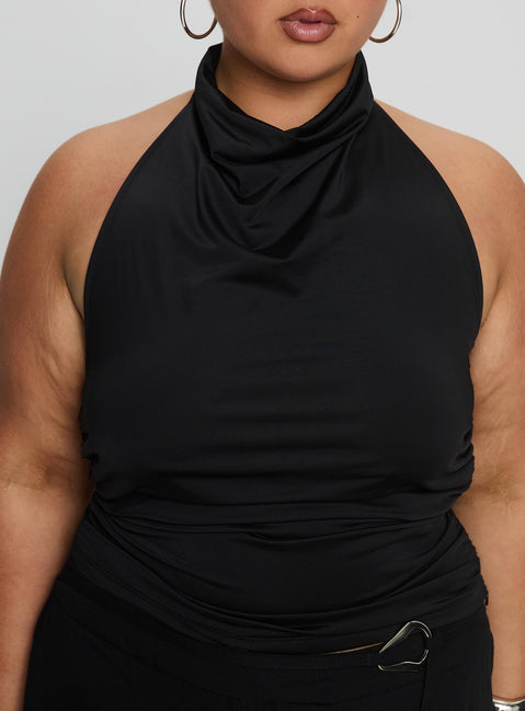 Giggle Top Black Curve