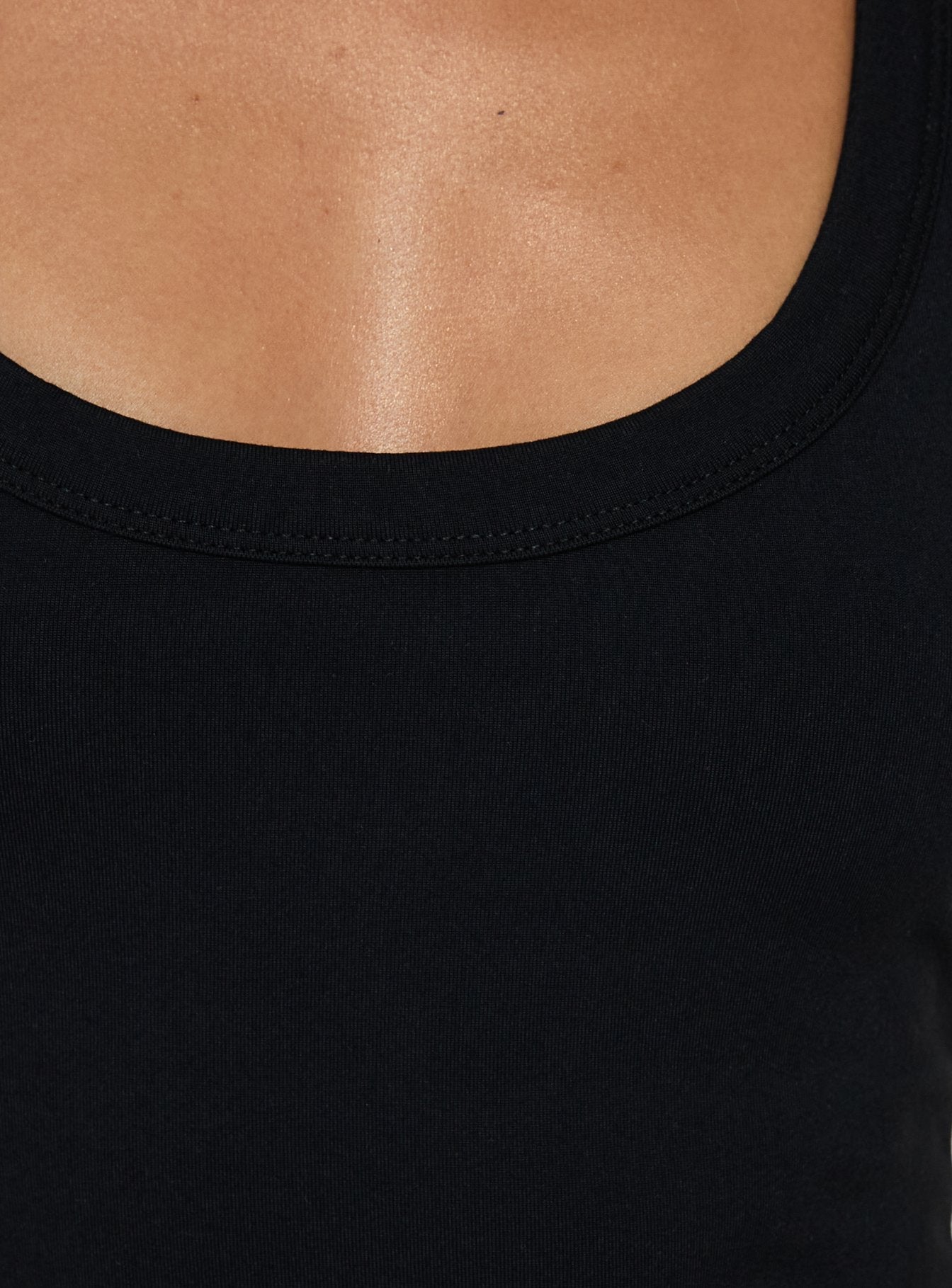 Daily Define Racerback Tank Top Black