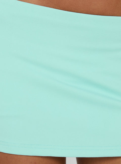 Daily Define Micro Skort Turquoise