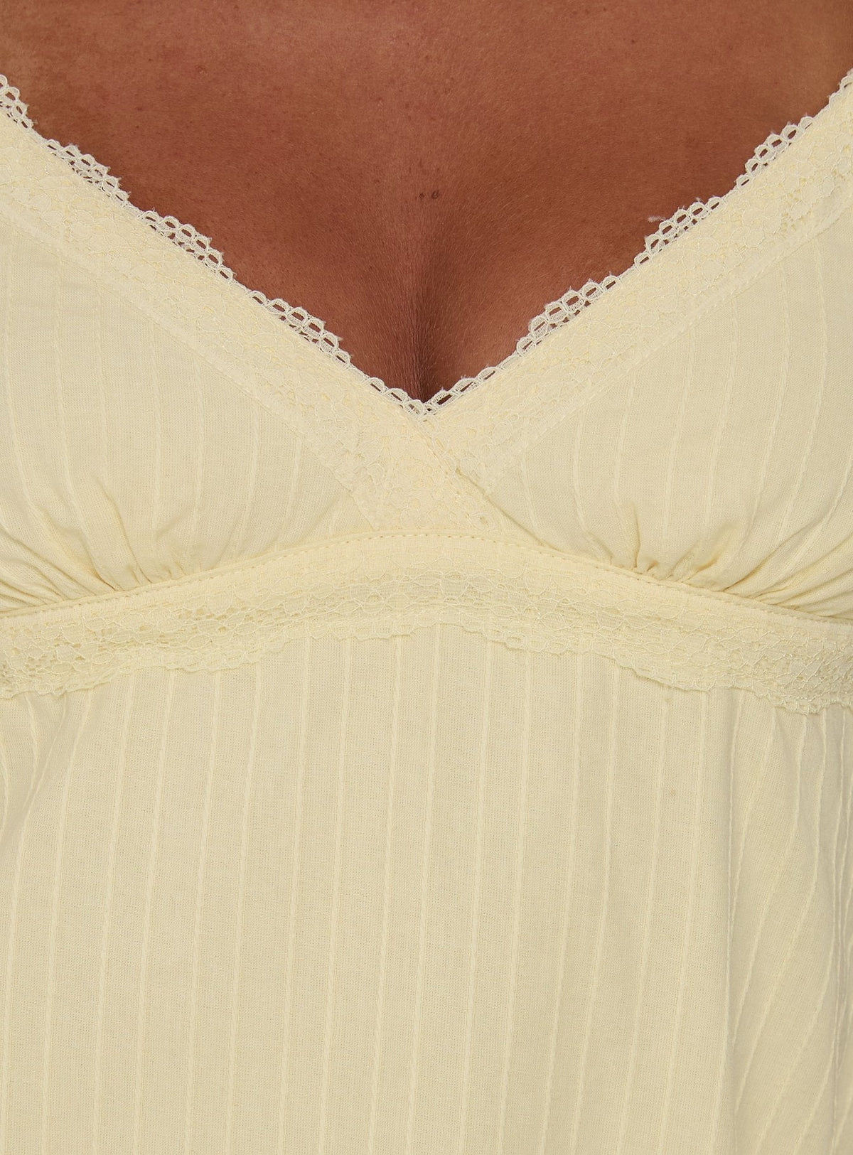 Lunya Mini Dress Lemon