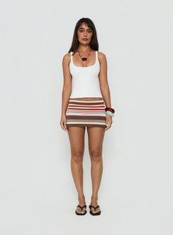 Norelai Knit Skort Multi Stripe