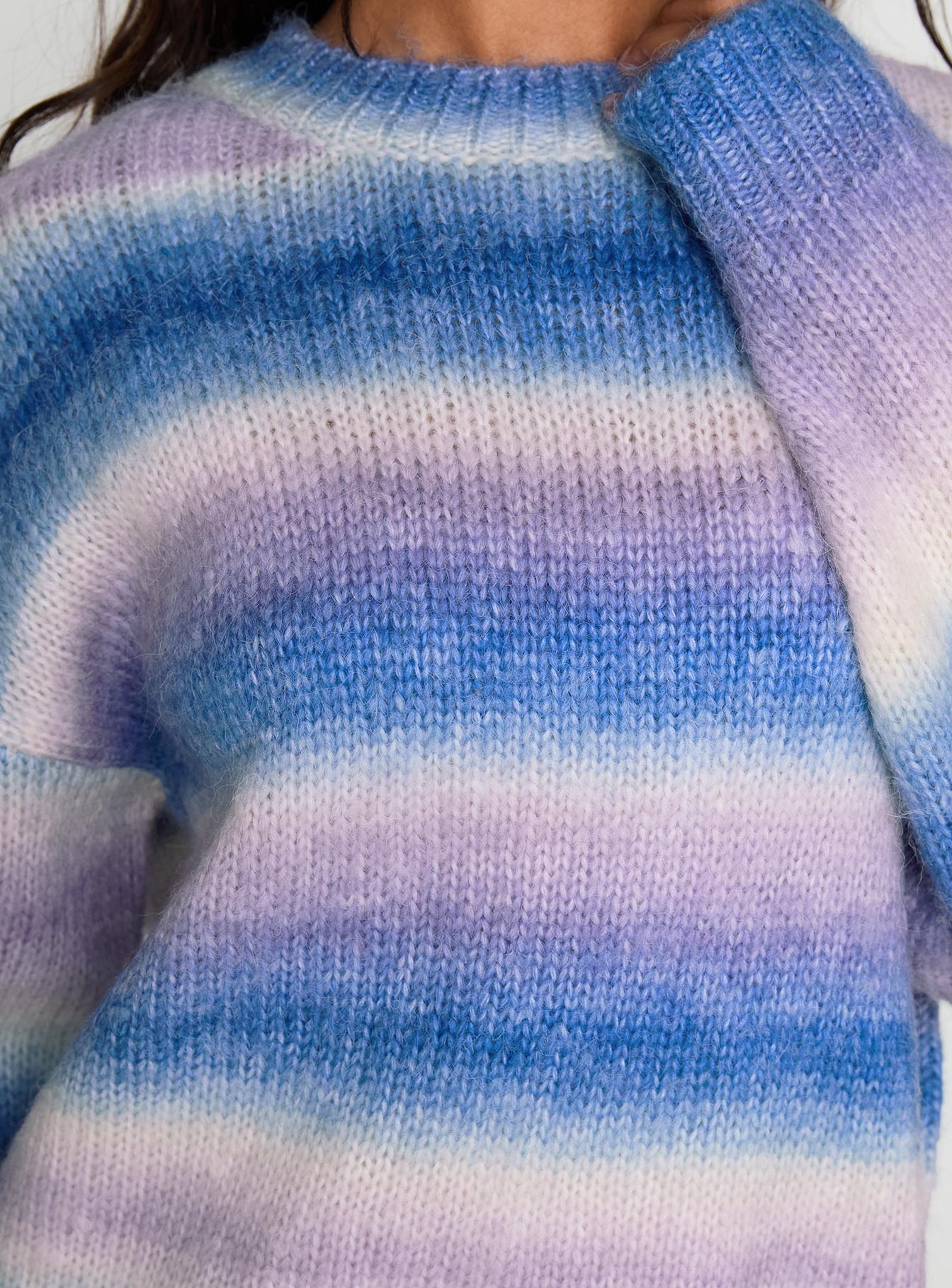 Say No More Knit Sweater Multi