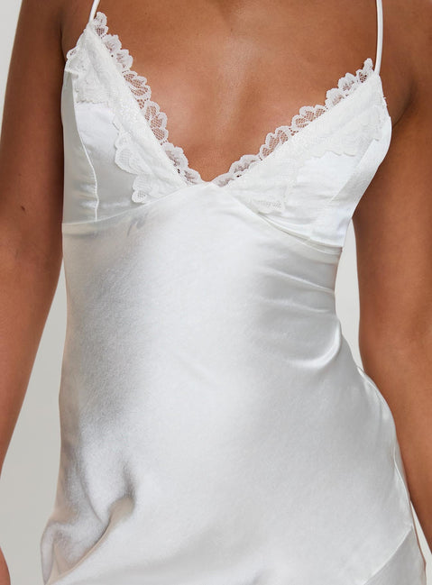 Anysa Mini Dress White