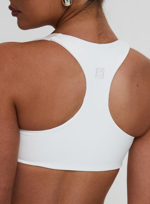 Pulse Active Halter Crop White