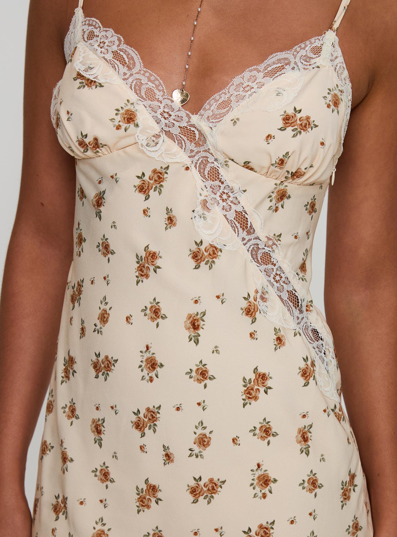 Madeleine Lace Maxi Dress Multi Floral