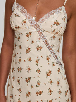 Madeleine Lace Maxi Dress Multi Floral