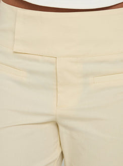 Totti Pant Butter Yellow