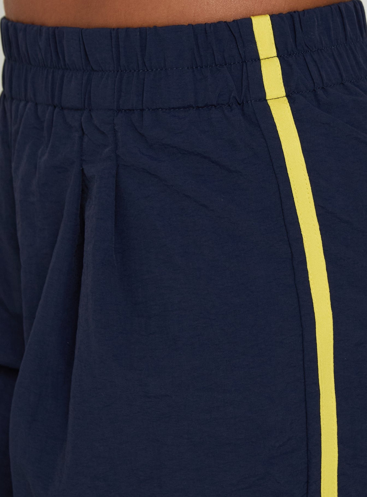 Riyah 3/4 Low Rise Nylon Pants Navy
