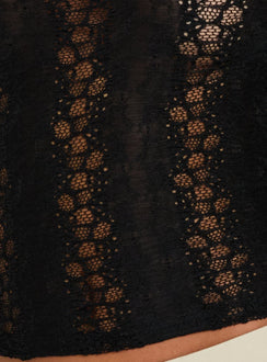 Kimi Lace Top Black