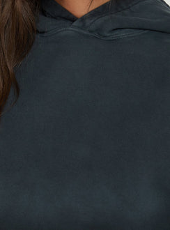 AT Pullover Oversized Hoodie Black