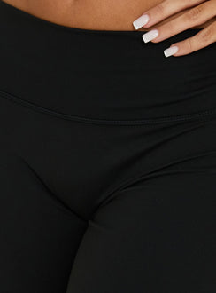 Symmetry Active Wide Leg Capri Pants Black