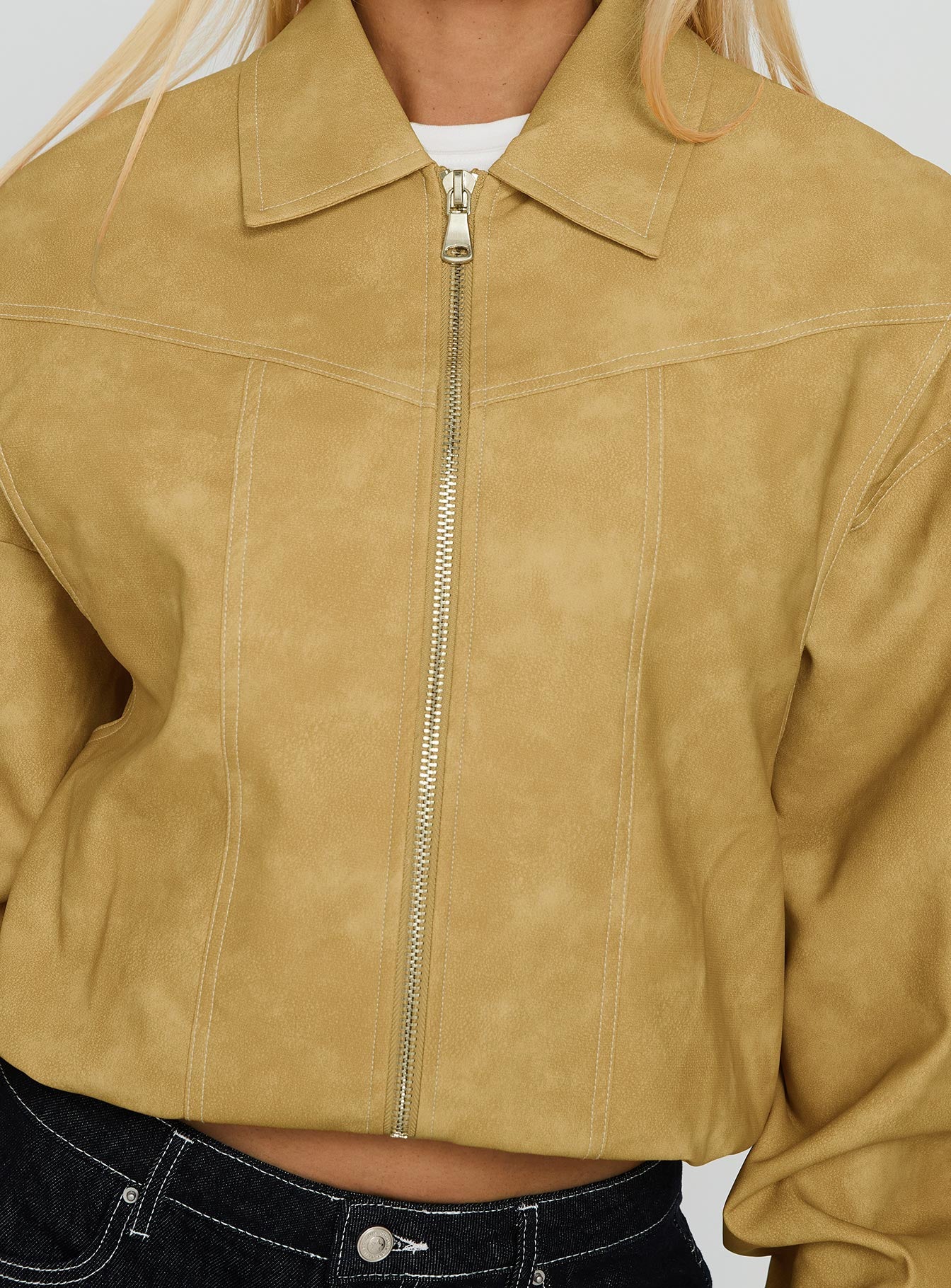 Vista Bomber Jacket Mustard
