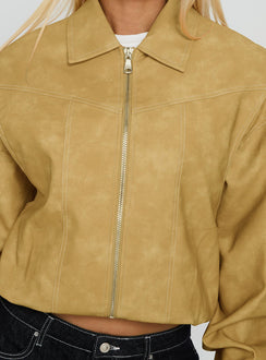 Vista Bomber Jacket Mustard