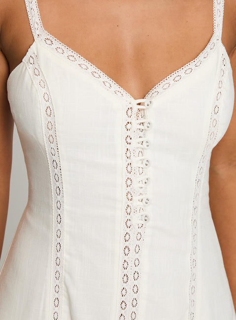 Mercie Maxi Dress White