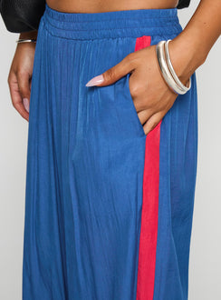 No Doubts Track Pant Blue