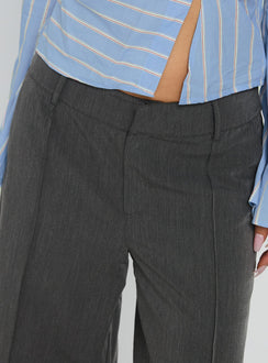 Munro Tailored Longline Shorts Grey