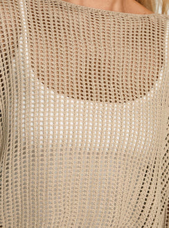 Conversations Knit Sweater Mocha