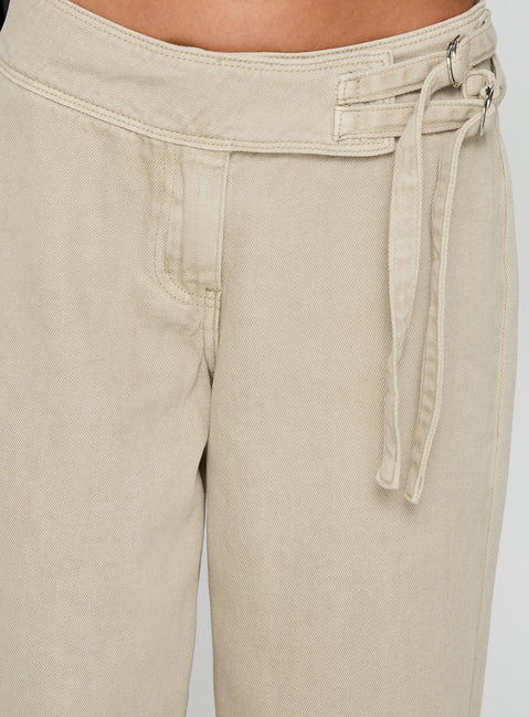 product Princess Polly Boxie Mid Rise Wide Leg Jeans Washed Green Mid Rise Jeans 