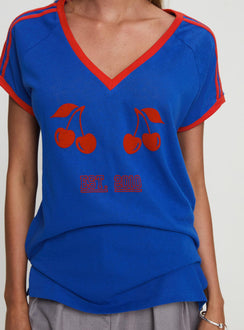 From The Vine Sports Top Blue