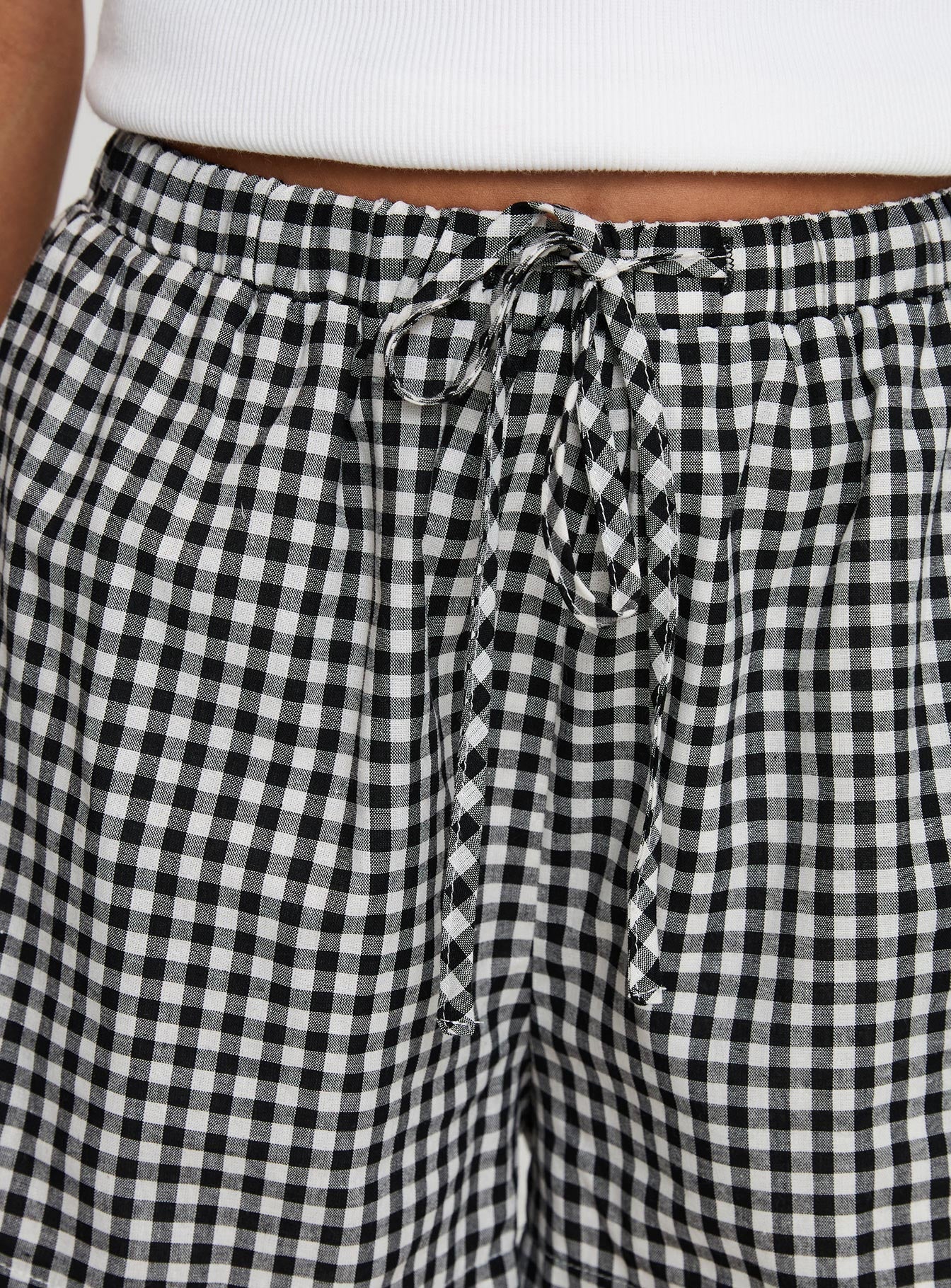 Veridian Shorts Black/White Gingham