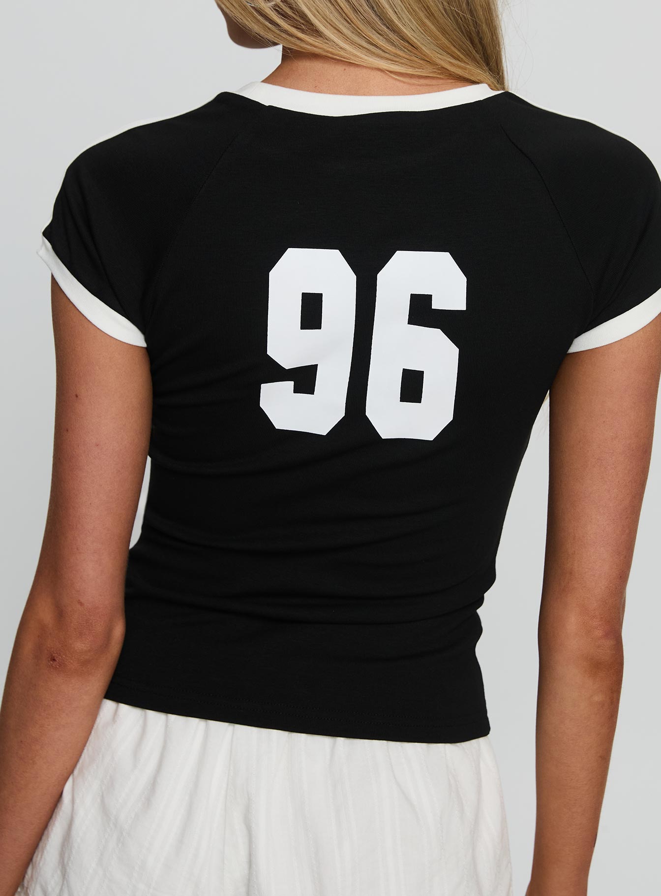 Good Guy Graphic Top Black