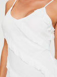 Lars Maxi Dress White