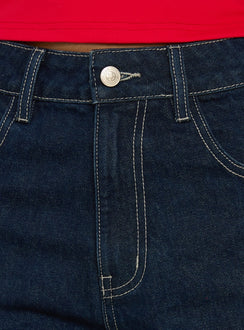 Tropicana Denim Shorts Indigo