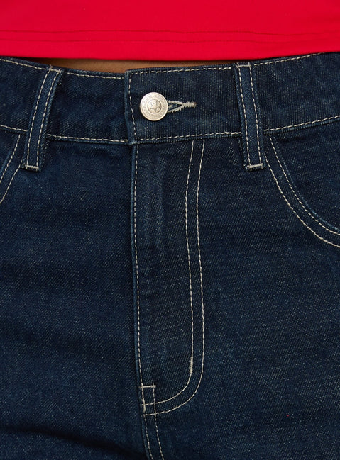 Tropicana Denim Shorts Indigo