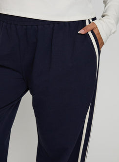 Circuit Track Pants Navy Curve