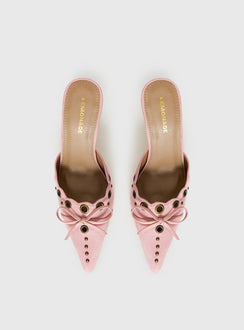 Charisma Pointed Toe Heels Dusty Pink