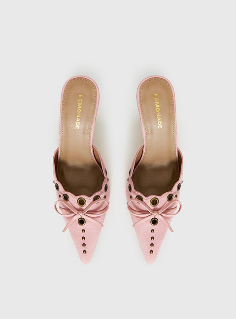 Charisma Pointed Toe Heels Dusty Pink