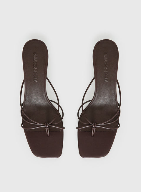 Avedon Heels Chocolate