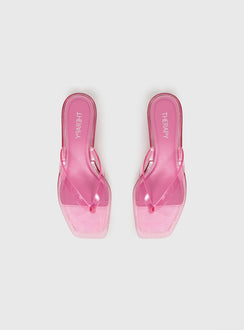 Therapy Jellyz Kitten Heels Pink