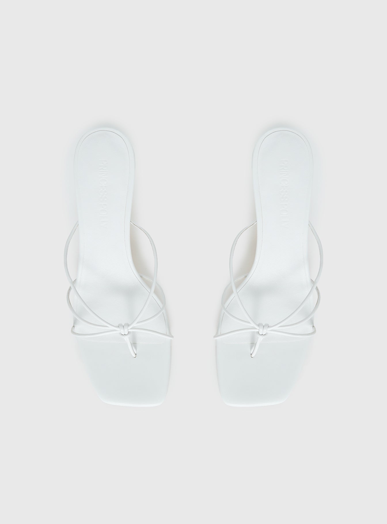 Avedon Heels White