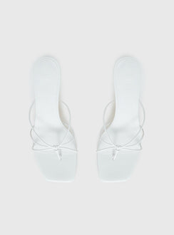 Avedon Heels White
