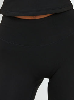Power Hour Active Capri Leggings Black