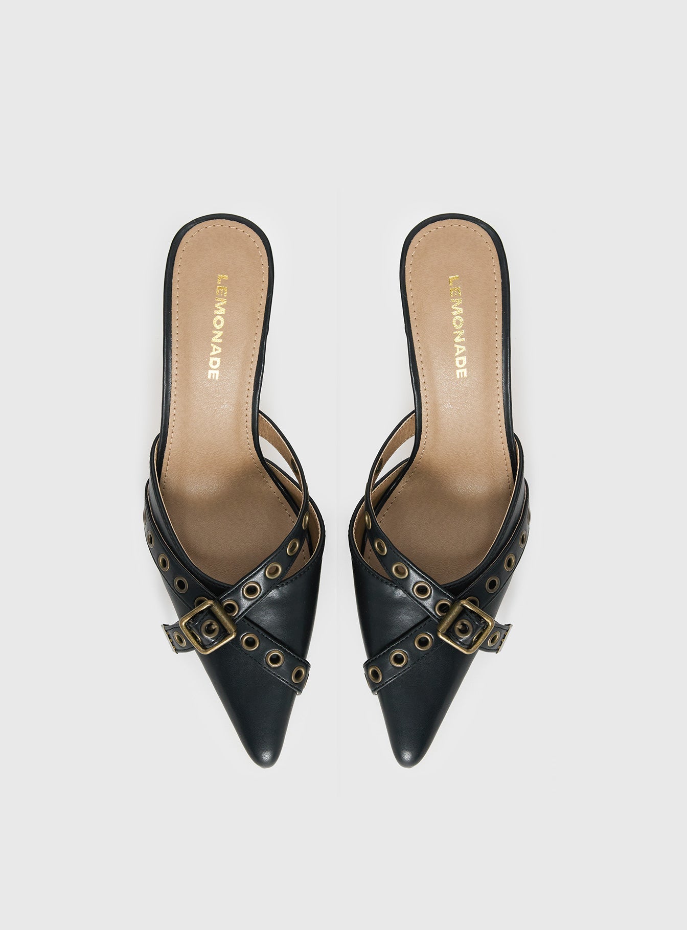 Compelling Pointed Toe Heels Black